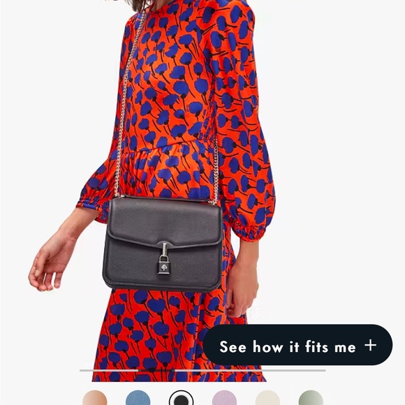 Kate Spade Locket Large Flap Shoulder Bag Olive Romaine purse - Picture 16 of 16